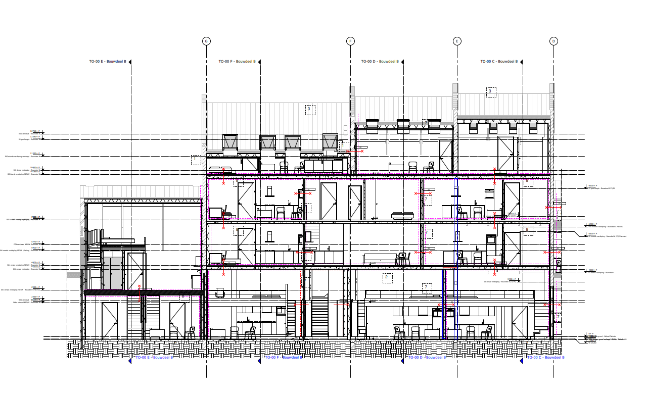 Constructietekening Delft