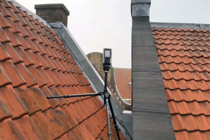 3D-laserscanning op de daken