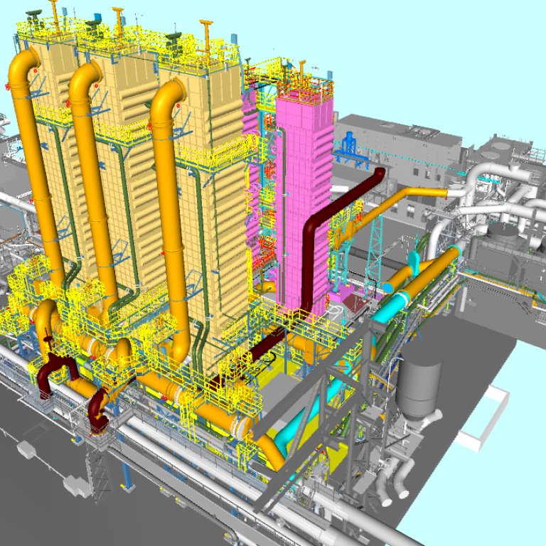 Visualisatie installaties industrie