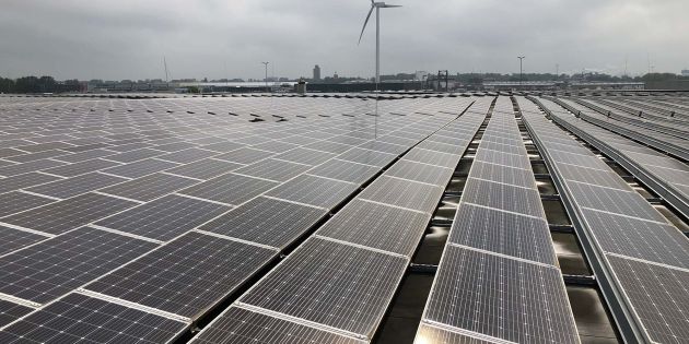 Zonnepanelen op dak